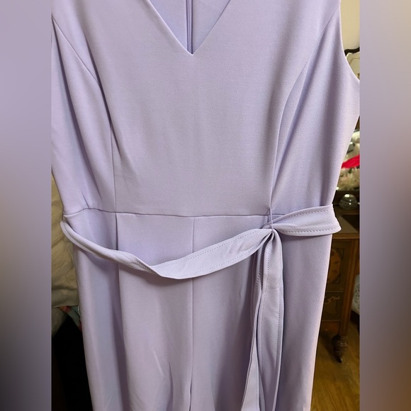 Calvin Klein lavender jumpsuit size 14 - Picture 6 of 8